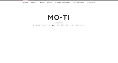 Desktop Screenshot of motiproductions.com